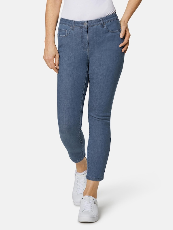 Goldner Goldner Slimfit Jeans 'Bella' In Blue Denim