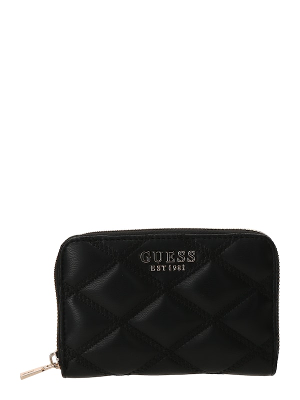 GUESS GUESS Portemonnaie 'TAMSIN' in Schwarz
