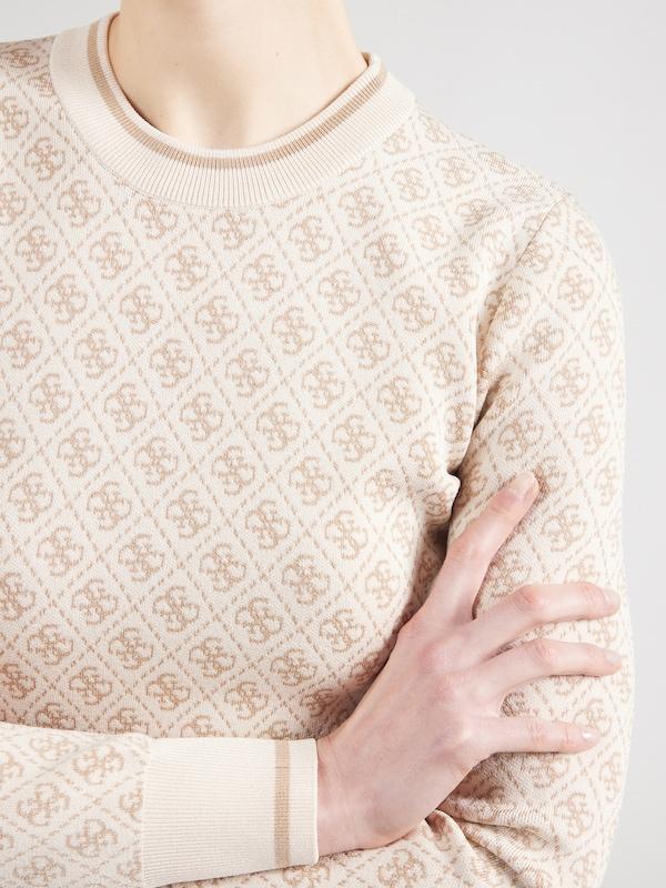 GUESS GUESS Pullover 'Lise' In Beige Creme