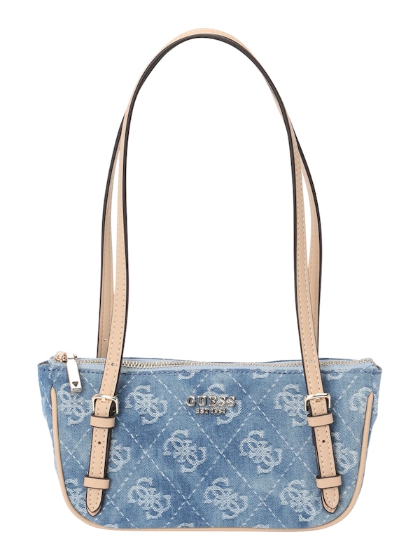 GUESS GUESS Schultertasche in Blue Denim Hellblau