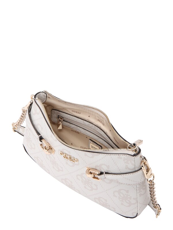 GUESS GUESS Schultertasche 'Lorelei' In Weiß