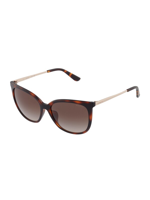 GUESS GUESS Sonnenbrille in Cognac Dunkelbraun