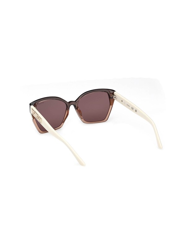 GUESS GUESS Sonnenbrille In Nude Ecru Braun