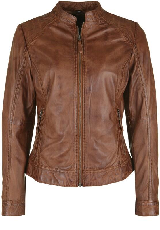 H.I.S H.I.S Übergangsjacke 'Salena' in Cognac