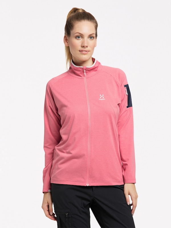Haglöfs Haglöfs Funktionsfleecejacke 'Mirre Mid' In Hellpink