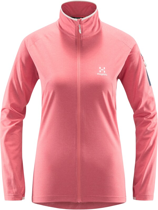 Haglöfs Haglöfs Funktionsfleecejacke 'Mirre Mid' in Hellpink