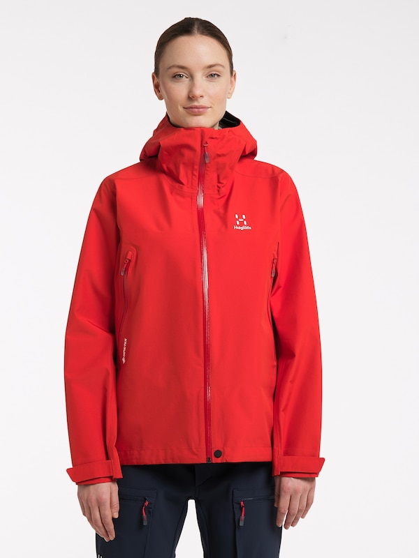 Haglöfs Haglöfs Outdoorjacke 'Roc GTX' In Rot