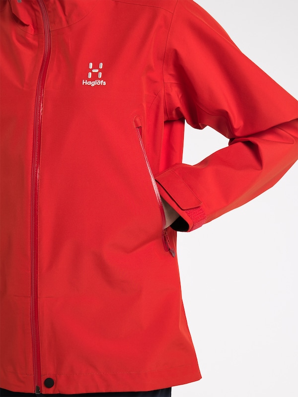 Haglöfs Haglöfs Outdoorjacke 'Roc GTX' In Rot