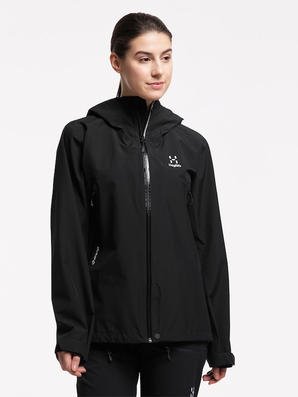Haglöfs Haglöfs Outdoorjacke 'Roc GTX' In Schwarz
