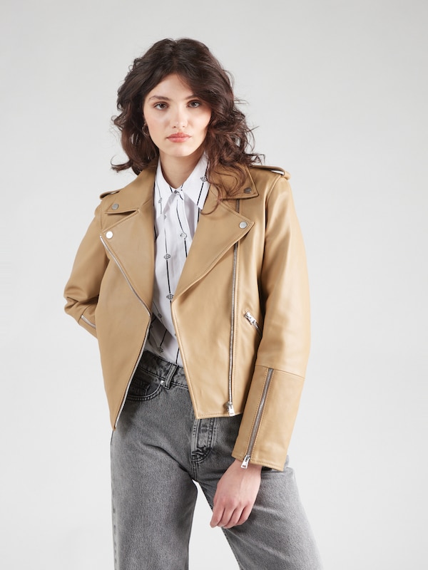 HUGO HUGO Jacke 'Lujana' In Cappuccino