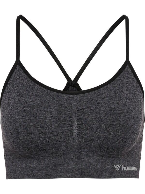Hummel Hummel Bustier Sport-BH in Schwarz