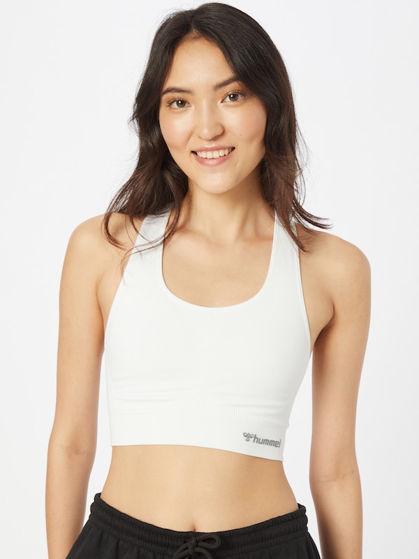 Hummel Hummel Bustier Sport-BH 'Tif' In Weiß