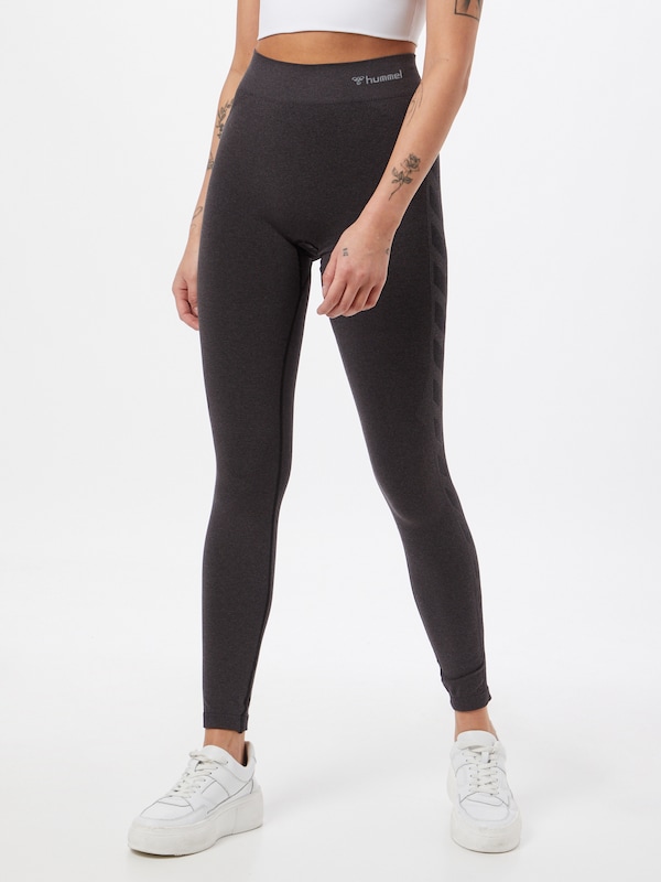 Hummel Hummel Skinny Sporthose 'Ci' In Schwarz