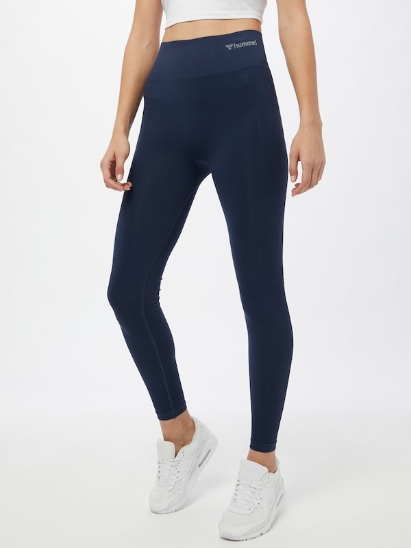 Hummel Hummel Skinny Sporthose 'Tif' In Dunkelblau