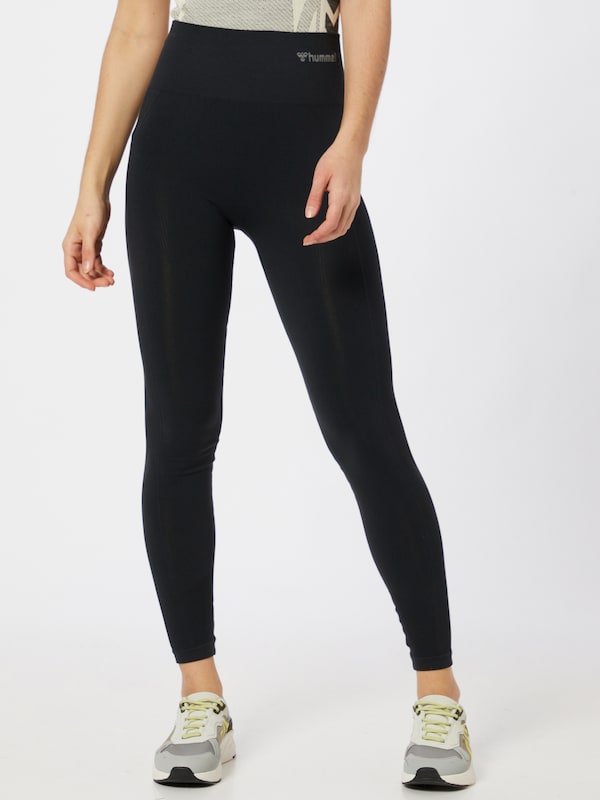 Hummel Hummel Skinny Sporthose 'Tif' In Schwarz