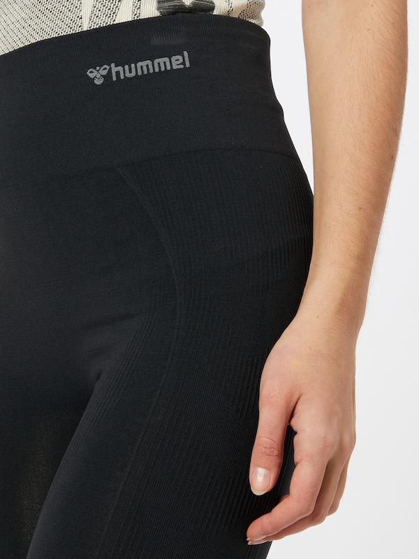 Hummel Hummel Skinny Sporthose 'Tif' In Schwarz