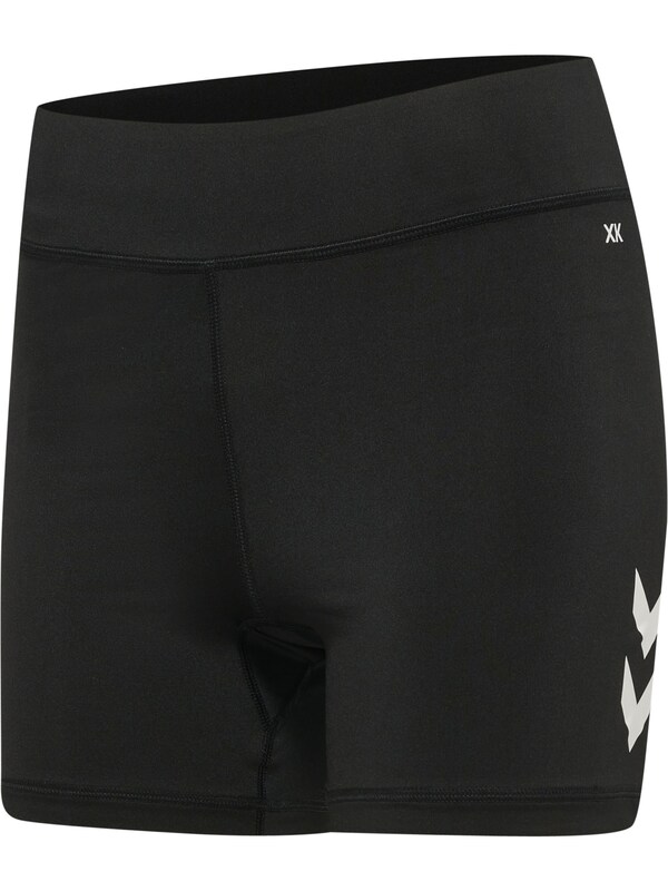 Hummel Hummel Skinny Sportshorts In Schwarz