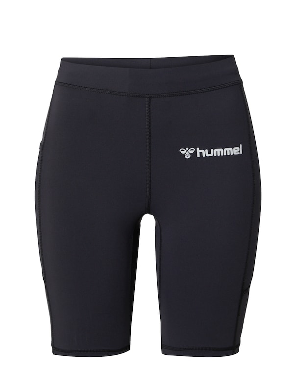 Hummel Hummel Skinny Sportshorts In Schwarz