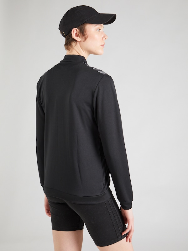 Hummel Hummel Sportsweatjacke 'AUTHENTIC' In Schwarz