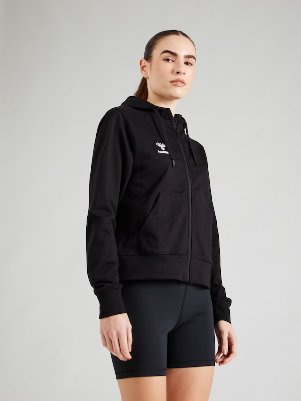 Hummel Hummel Sportsweatjacke 'GO 2.0' In Schwarz