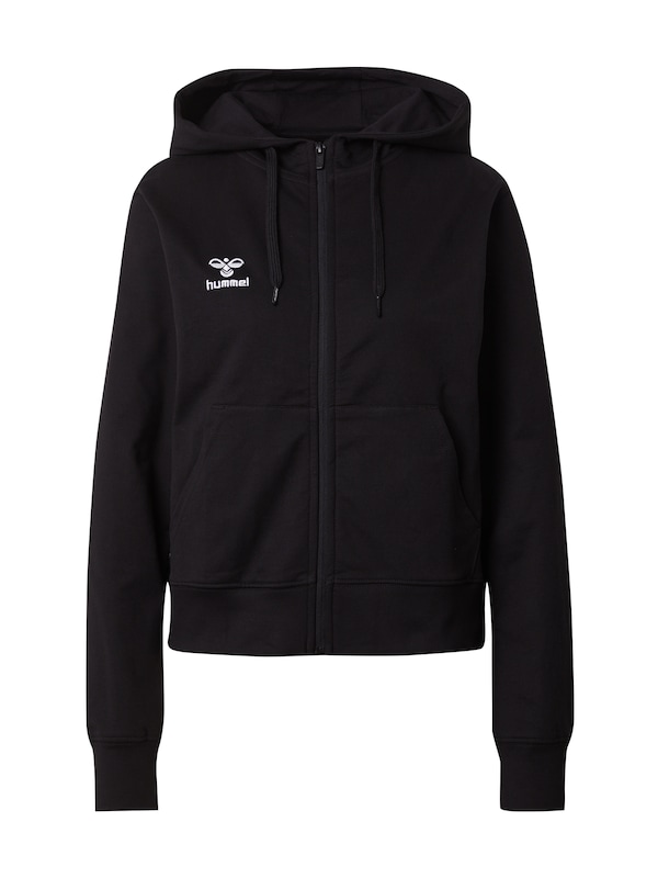 Hummel Hummel Sportsweatjacke 'GO 2.0' in Schwarz