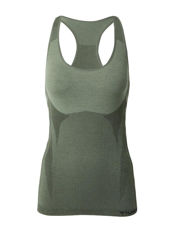 Hummel Hummel Sporttop in Khaki Oliv