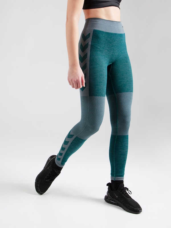 Hummel Hummel Skinny Sporthose In Rauchblau Cyanblau