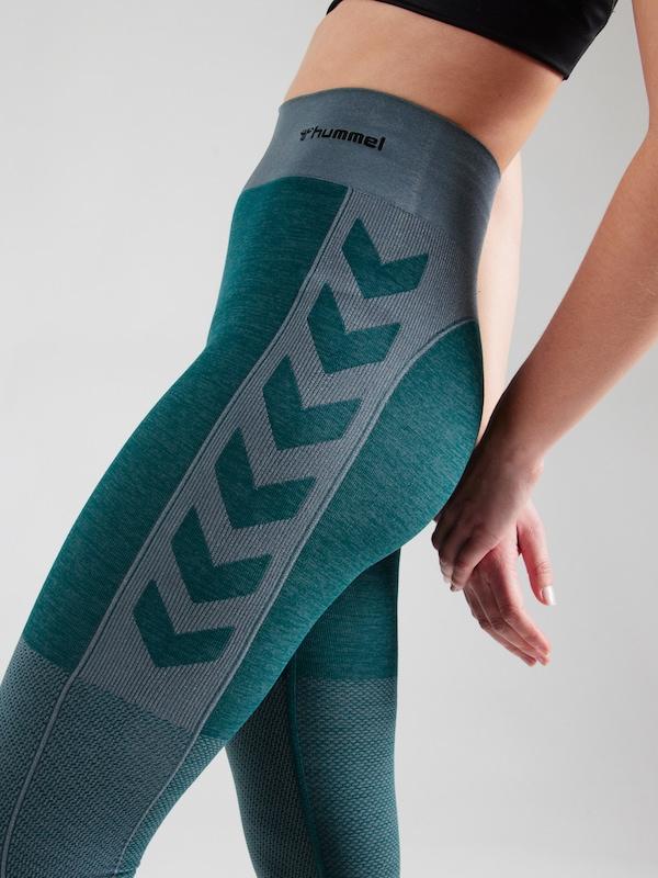 Hummel Hummel Skinny Sporthose In Rauchblau Cyanblau