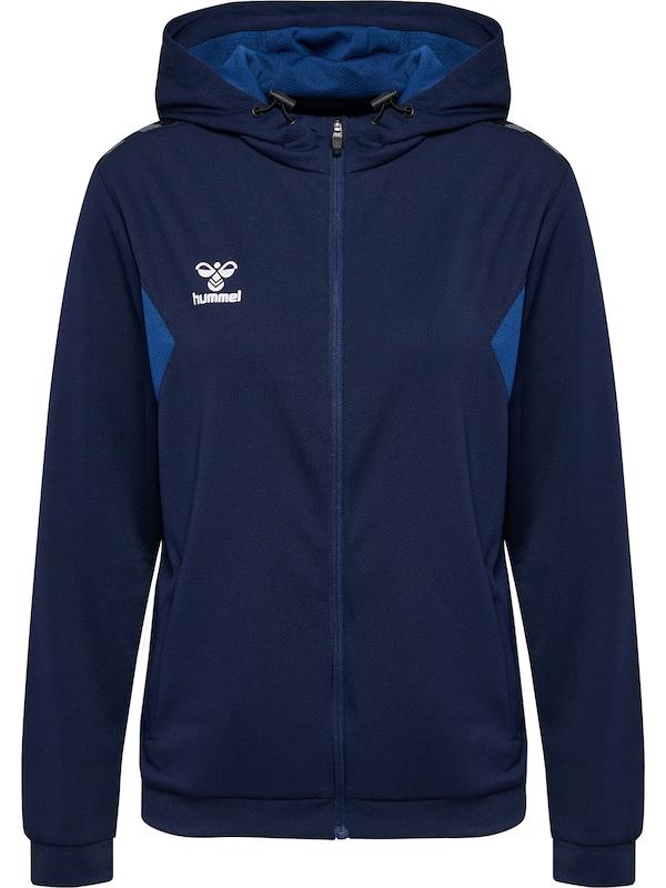 Hummel Hummel Sportsweatjacke 'AUTHENTIC PL' in Blau Marine