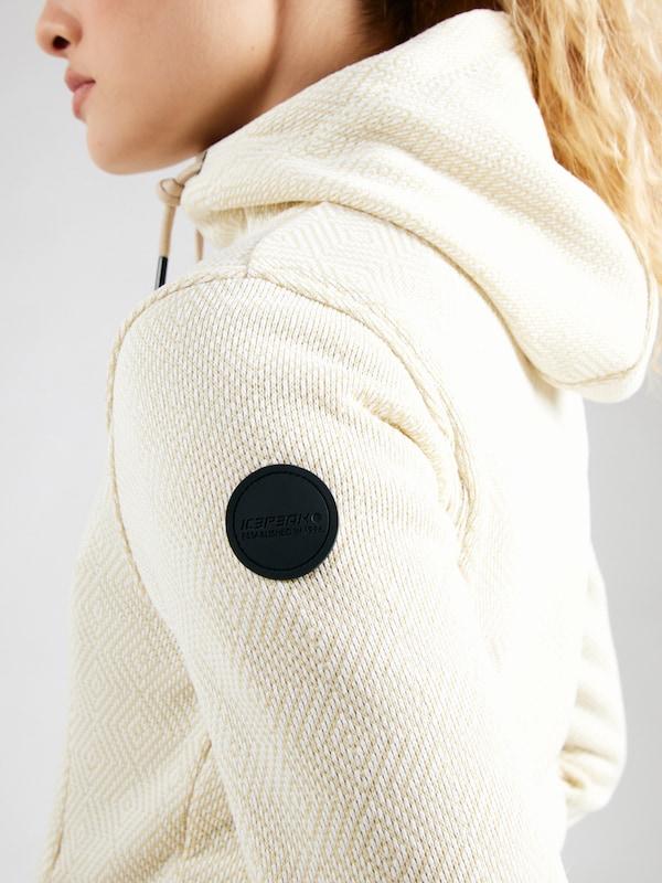 ICEPEAK ICEPEAK Funktionsfleecejacke 'ADRIAN' In Beige Hellbeige