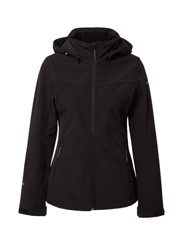 ICEPEAK ICEPEAK Outdoorjacke 'Brenham' in Schwarz