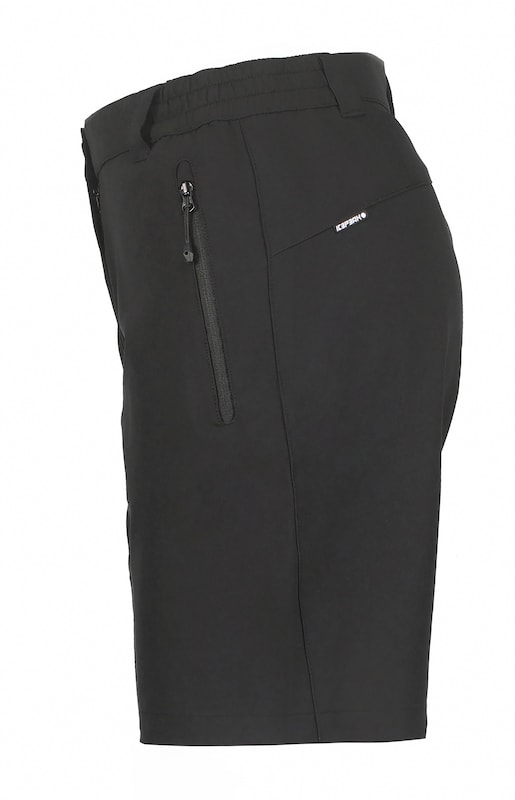 ICEPEAK ICEPEAK Regular Outdoorhose 'Beaufort' In Schwarz