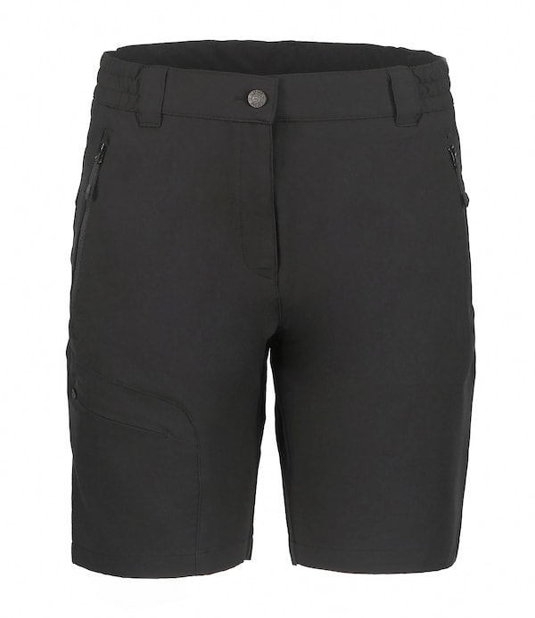 ICEPEAK ICEPEAK Regular Outdoorhose 'Beaufort' in Schwarz
