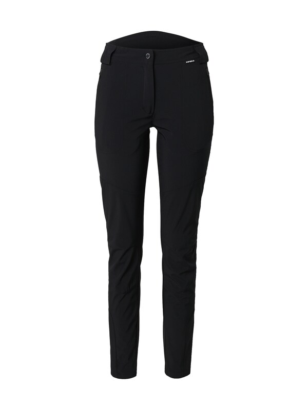 ICEPEAK ICEPEAK Regular Outdoorhose 'Doral' in Schwarz