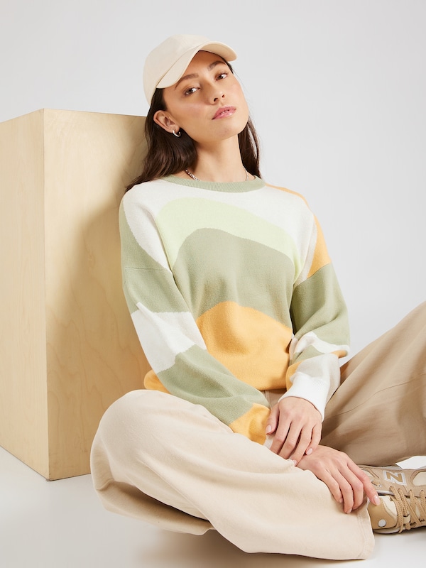Iriedaily Iriedaily Pullover 'Tilda' In Khaki Mint