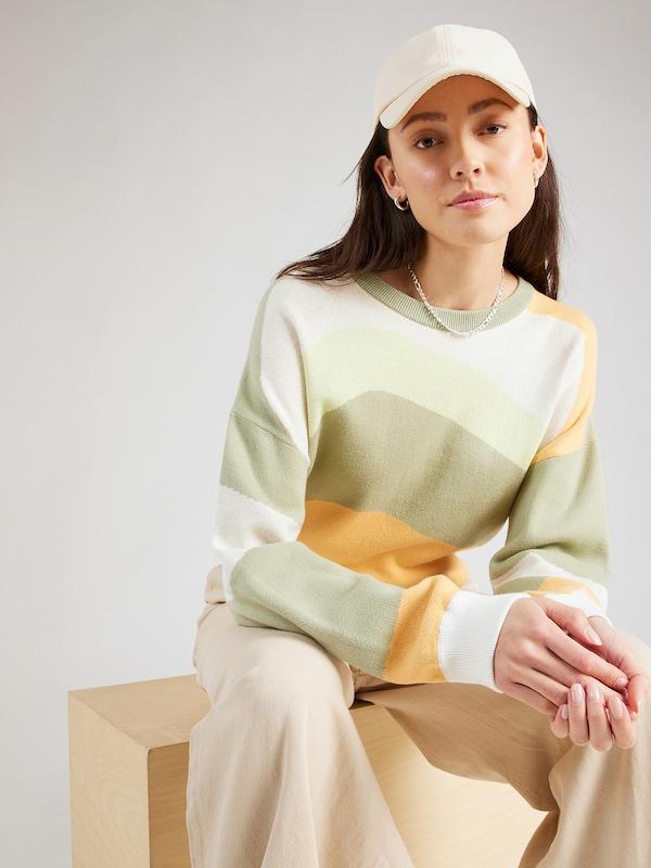 Iriedaily Iriedaily Pullover 'Tilda' In Khaki Mint
