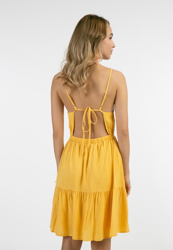 IZIA IZIA Kleid In Dunkelgelb