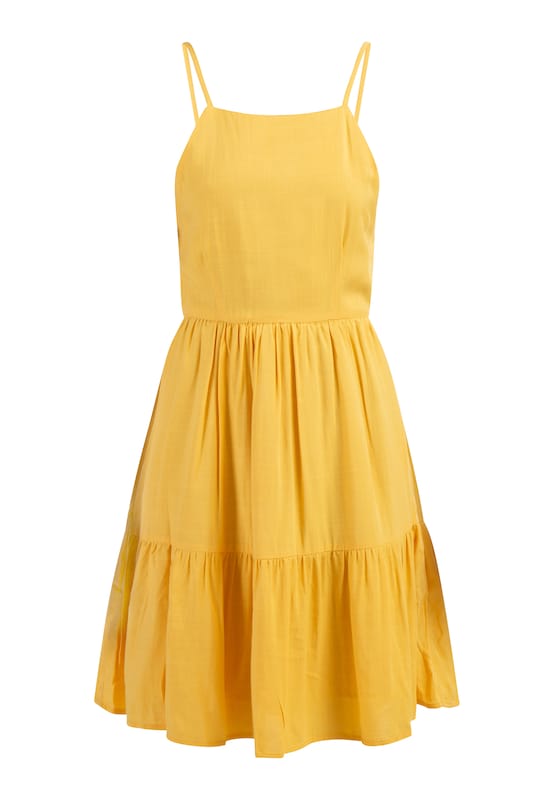 IZIA IZIA Kleid in Dunkelgelb