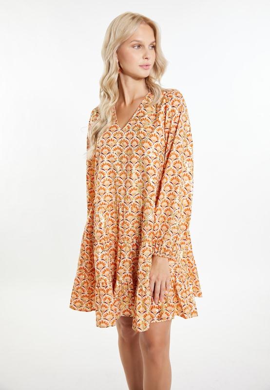 IZIA IZIA Kleid In Gold Pfirsich