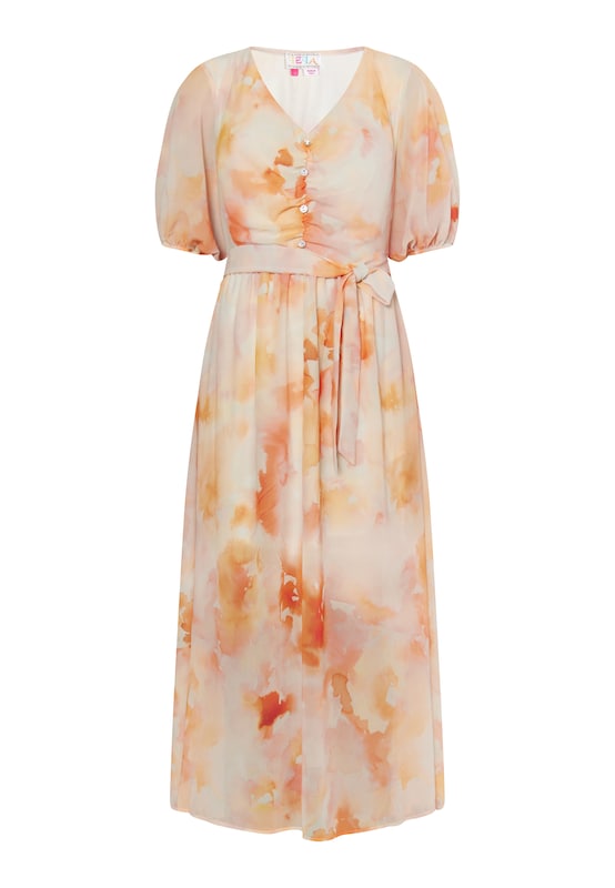 IZIA IZIA Kleid in Orange Apricot Hellorange