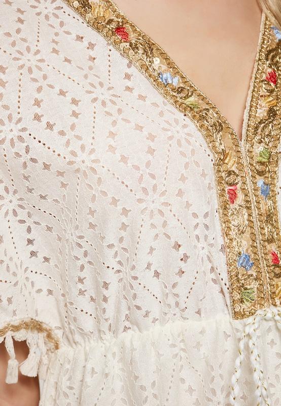 IZIA IZIA Sommerkleid In Weiß