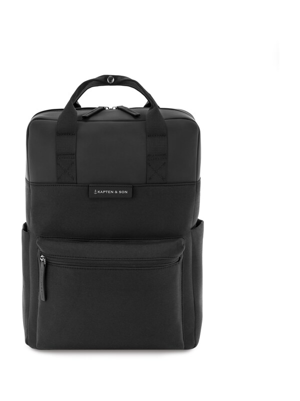 Kapten u0026 Son Kapten & Son Rucksack 'Bergen Small All Black' in Schwarz