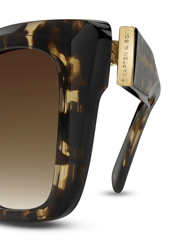 Kapten U0026 Son Kapten & Son Sonnenbrille 'Cassis Crystal' In Braun Dunkelbraun