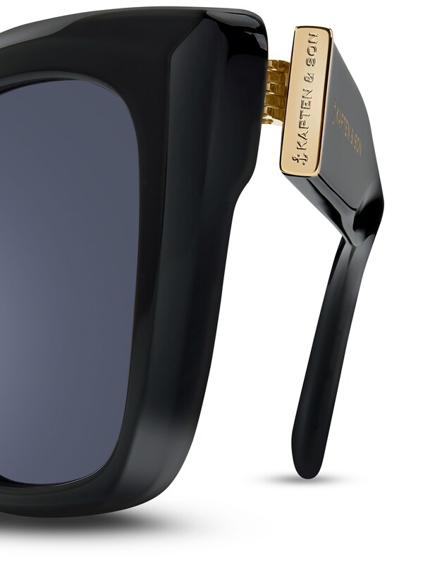 Kapten U0026 Son Kapten & Son Sonnenbrille 'Cassis' In Schwarz