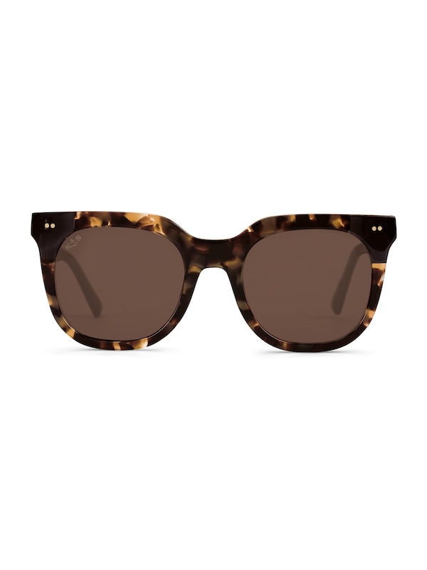 Kapten U0026 Son Kapten & Son Sonnenbrille 'Florence Amber Tortoise Brown ' In Braun Dunkelbraun
