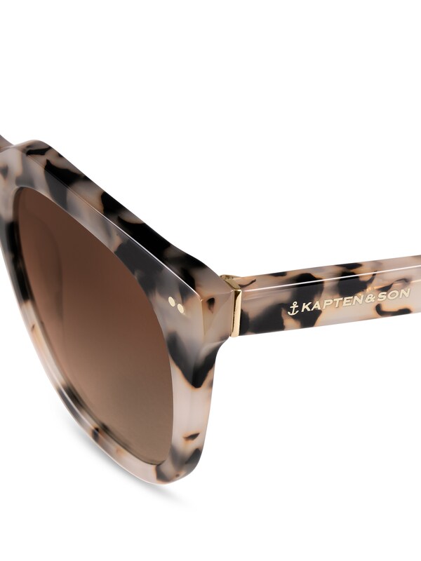 Kapten U0026 Son Kapten & Son Sonnenbrille 'Florence Sand Tortoise Brown' In Braun