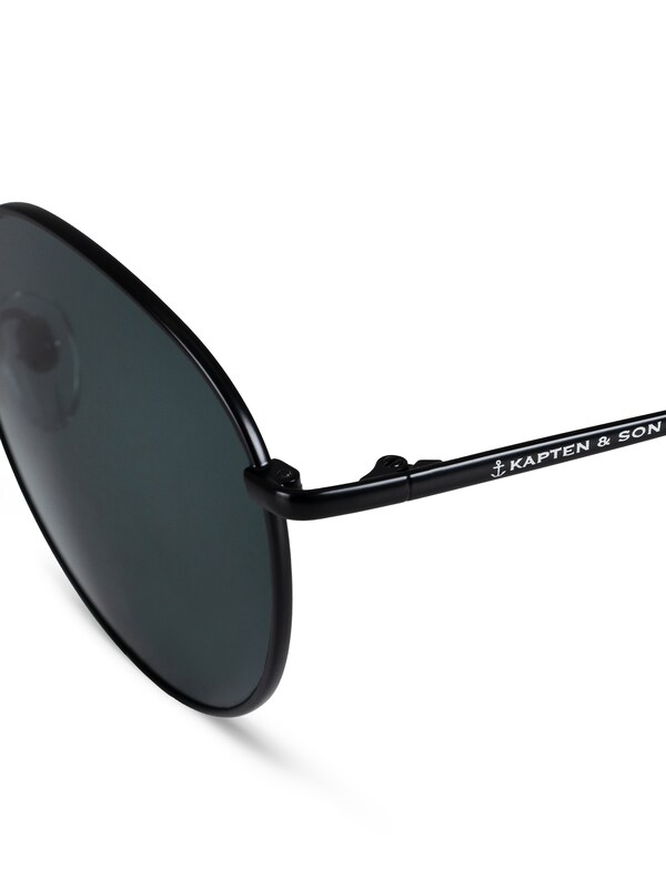 Kapten U0026 Son Kapten & Son Sonnenbrille 'London Large Summernight' In Schwarz