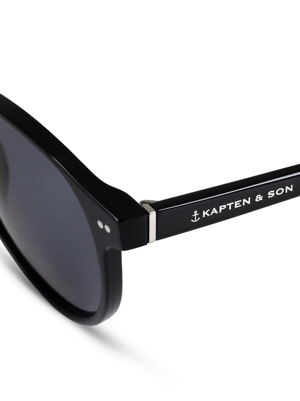 Kapten U0026 Son Kapten & Son Sonnenbrille 'Marais Large All Black' In Schwarz