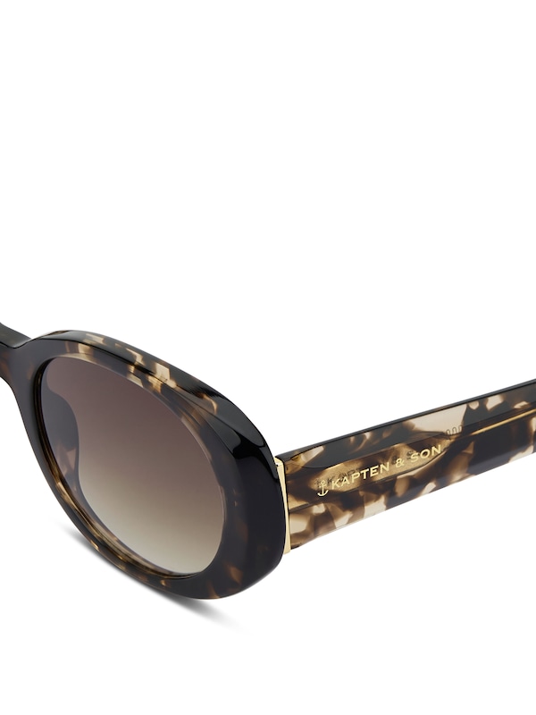 Kapten U0026 Son Kapten & Son Sonnenbrille 'Milan' In Braun Cappuccino