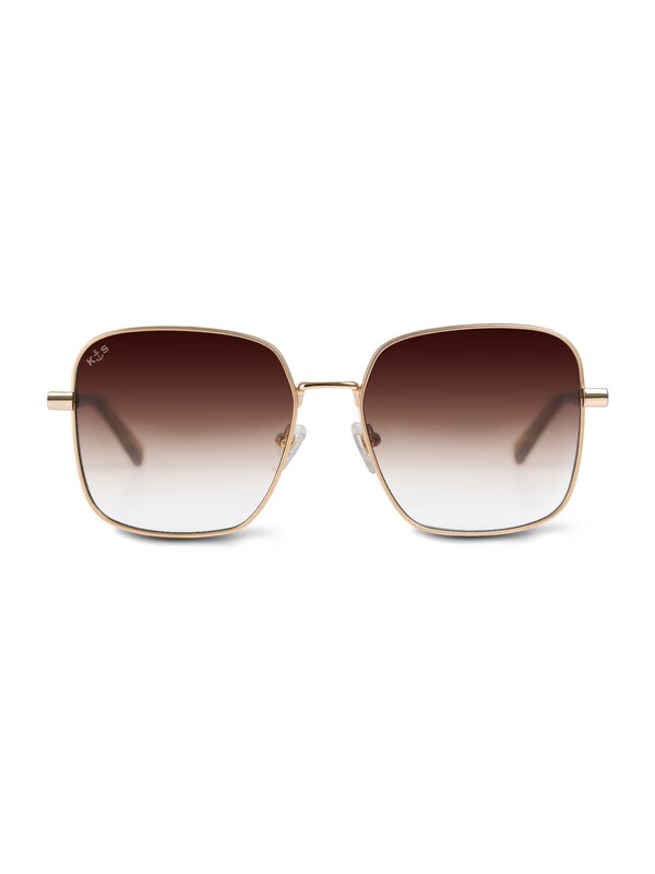 Kapten U0026 Son Kapten & Son Sonnenbrille 'Palermo Gold Brown' In Karamell Dunkelbraun